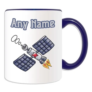 Taza de satélite artificial regalo personalizada caja de dinero taza comunicaciones espacio - Imagen 1 de 20