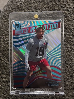 2023 Panini Donruss BJ OJULARI Cosmic Rookie Revolution RC SP 10/10Cardinals LSU - Image 1 of 2