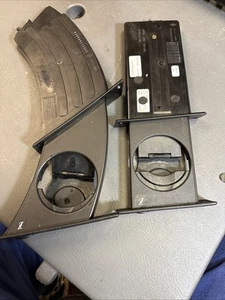 Pair Cup Holder Driver Passenger For 2004-2010 BMW 5-Series E60 E61 M5 530i 528i - Picture 1 of 9