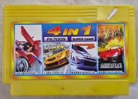 8-BIT Game for Dendy, Pegas, Famicom 4 in 1 Video Game 1990s