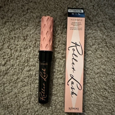 Benefit ROLLER LASH BLACK Super Curling & Lifting Mascara Full Size .3 oz NIB! - Image 1 of 4