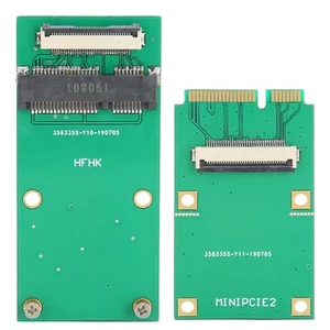Mini PCIE WIFI Wireless Card Green ABS MSATA SSD MINI PCIE SSD Extension FY - Afbeelding 1 van 11