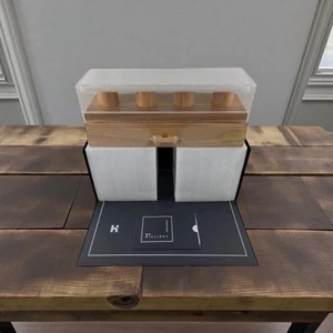 New Holme & Hadfield Watch Deck 4 Slot Display Case W/ Accessory Drawer  - Picture 1 of 6