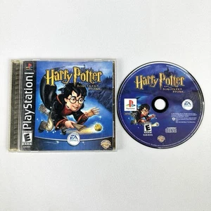 Harry Potter y la Piedra Filosofal para PlayStation 1 PS1 CIB Etiqueta Negra En muy buena condición - Imagen 1 de 5