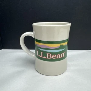 L.L. Bean Diner Style Becher - See, Berge, Logo - Bild 1 von 7