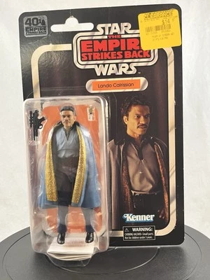 FIGURA DE ACCIÓN STAR WARS SERIE NEGRA HASBRO 2020 SW: TESB LANDO CALRISSIAN 1:12 Foto 1 de 4