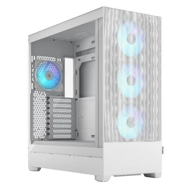 7340172703181 Obudowa Pop XL Air RGB White TG Clear Tint Fractal Design - Image 1 of 4