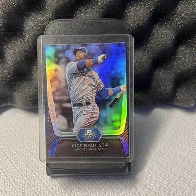 TARJETA DE JUEGO DE BÉISBOL JOSE BAUTISTA BOWMAN PLATINUM TOPPS Foto 1 de 4