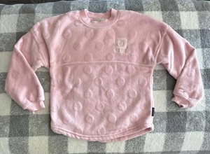 Walt Disney World Piglet Fuzzy Polka Dot Spirit Jersey Girls Size Small (5/6) - Picture 1 of 12