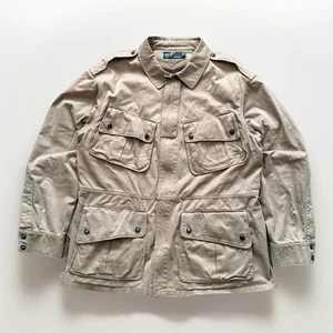 Vintage Polo Ralph Lauren WW2 M42 Fallschirmjäger Sprungjacke Herren XL Militär Armee - Bild 1 von 24