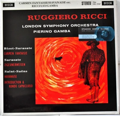 AUDIOPHILE DECCA-SPEAKERS CORNER SXL 2197 BIZET Carmen Fantasie RICCI - GAMBA SS - Image 1 of 2