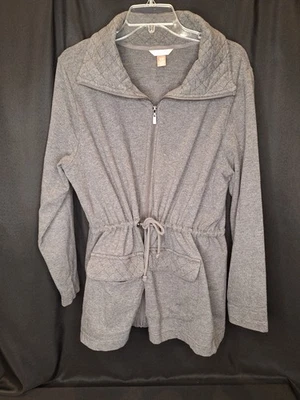 #209 WHITE STAG Women's Gray Coat Jacket X Large  Foto 1 de 4