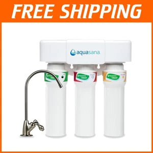 Unterbaufilter mit hohem Durchfluss - Wasserhahn aus gebürstetem Nickel - Bild 1 von 11