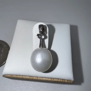 Vintage Anhänger Sterlingsilber echte weiße Perlen - Bild 1 von 6