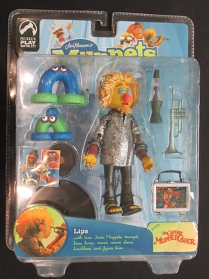 Figura de acción repintada camisa plateada serie nueve labios de los Muppets Palisades Foto 1 de 3