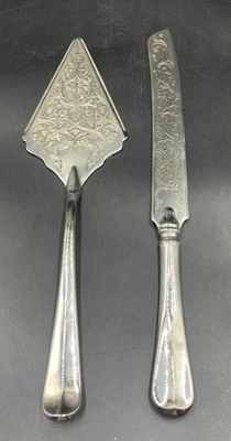 SET SERVIZIO TAGLIA TORTA DOLCI LA SAN MARCO SERIGRAFIA ARGENTATO - Immagine 1 di 4