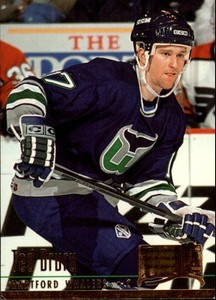 1994-95 Ultra Whalers Hockey Card #88 Ted Drury