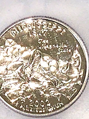 2002 S 25C Statehood Proof Clad Quarter - Mississippi - Graded ICG PR70DCAM - Image 1 of 4