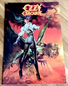 Ozzy Osbourne Sin Tour 1986 Concert Program Book Japan Edition - USA Seller. - Imagen 1 de 17