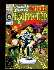 SILVER SURFER / WARLACK RESURRECTION 1 (9.8) MARVEL (B063) - Picture 1 of 2
