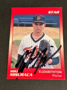 Mike Misuraca Signed 1989 Star Card Auto Minnesota Twins Autograph Baseball COA