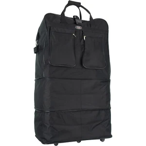 Charlie Sport Expandable Wheel Bag Luggage, Black, 30x17x11 Inches - Picture 1 of 4