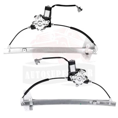 Rear Left Right Power Window Regulator w/Motor For 2005-15 Nissan Armada Titan - Image 1 of 4