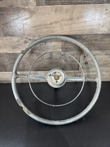 1953 - 1954 Chevy Bel Air 150 210 Steering Wheel Belair With Horn Ring - Foto 1 di 21