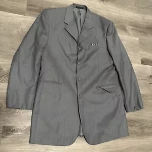 Men's Light Brown Suit Coat Size 42 Long Vittorio St Angelo Milan ,Rome ,NY - Picture 1 of 5