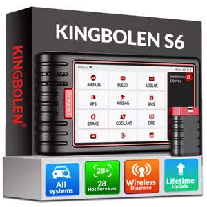 2024 KINGBOLEN S6 Car Diagnostic Tool OBD2 Scanner ALL System - All Free Update - Picture 1 of 17
