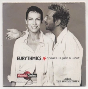 Eurythmics Peace is Just A Word CD Promo Sunday Times 2000 - Picture 1 of 2