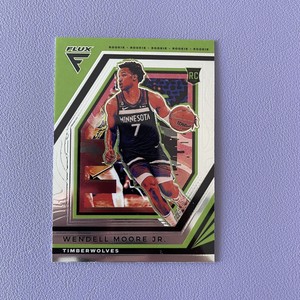 Wendell Moore Jr RC Rookie Panini Flux