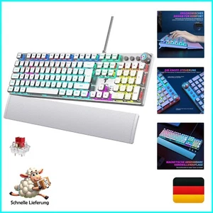 TECURS Gaming Tastatur Mechanische - Gamer Tastatur Programmierbare mit Magne... - Bild 1 von 9