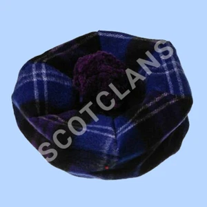 Sombrero Scottish Tam O' Shanter Azul Doughlas Tartán/Tammy Talla Única - Imagen 1 de 3