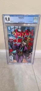 Batman #23.1 CGC Casi nuevo/m 9.8 Páginas Blancas Joker #1 ¡Cubierta Lenticular 3-D! Cómics de DC - Imagen 1 de 3