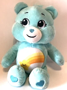 Care Bears 12" Plush - Wish Bear - Soft Huggable Material Pre Owned Great Gift - Picture 1 of 8