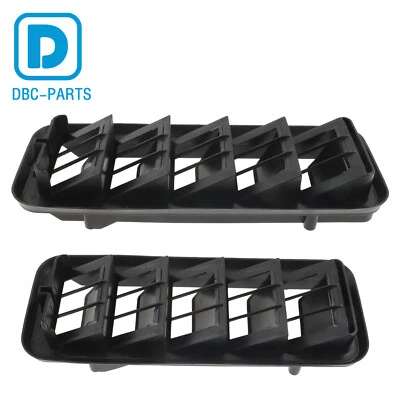 Rejilla de alivio de ventilación de aire del panel trasero de 2 piezas para Chevrolet Silverado 3500 HD 2007-20 Foto 1 de 4