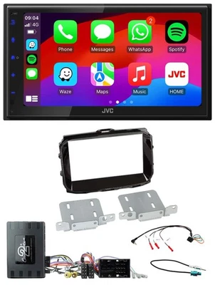 JVC Bluetooth 2DIN Lenkrad DAB USB Autoradio für Alfa Giulietta 14-21 Infoadapte - Bild 1 von 4
