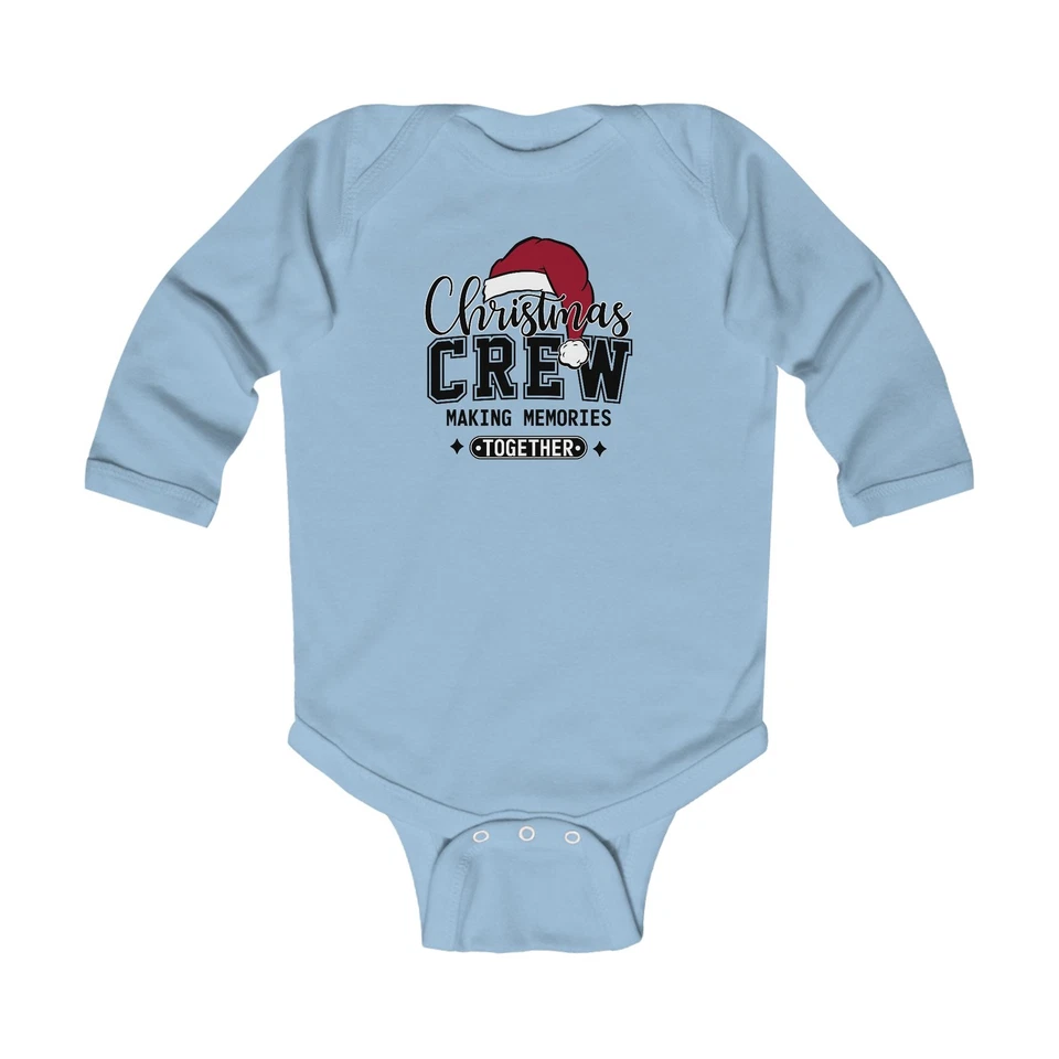 Боди с длинным рукавом Christmas Crew Family Christmas для младенцев - Изображение 1 из 1