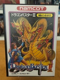 Dragon Buster II 2 (Famicom) CIB Complete with box and manual, US Seller