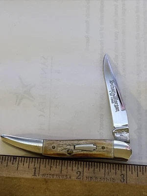 SCHATT & MORGAN QUEEN TINY TOOTHPICK STAG 510096 031116 KNIFE USA WOW HM - Image 1 of 4