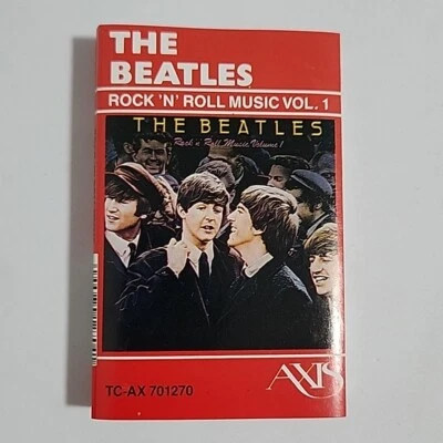 THE BEATLES - 'Rock 'N' Roll Music Vol.1' 1976 Cassette Tape Album AXIS RECORDS - Image 1 of 4