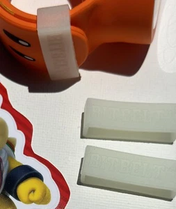New!! Bitbelt XL 2 pack Clear glow in ( for your Nintendo super power-up band) - Picture 1 of 5