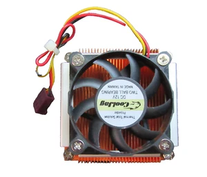 Coper Heatsink with Fan for Jetway NF9G-QM77 Socket G2 Mini-ITX Motherboard - Picture 1 of 3