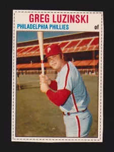 1979 azafata #30 Greg Luzinski Filadelfia Phillies (líneas completas) sp casi nuevo a - Imagen 1 de 2
