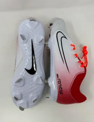 NIKE ' HYPERDIAMOND 4 PRO ' WOMENS SOFTBALL CLEATS ' SIZE 8 ' UNIVERSITY RED - Image 1 of 4