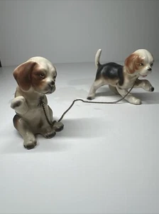 Perros de cerámica vintage. Japón. Vintage de los años 60. - Imagen 1 de 3