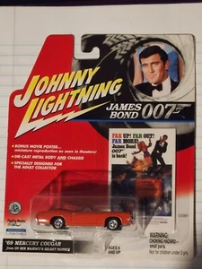 Johnny Lightning  James Bond OO7, '69 Mercury Cougar (Z37) - Picture 1 of 2