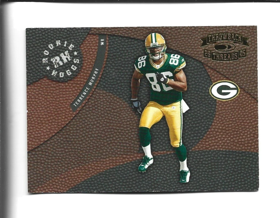 2005 Donruss Throwback Threads Rookie Hoggs #RH-24 Terrence Murphy RC #/750 - Image 1 of 1