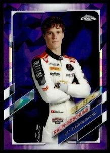 2021 Topps Chrome SAPPHIRE Formula 1 RALPH BOSCHUNG PURPLE PARALLEL 8/10 #64 F2 - Picture 1 of 2